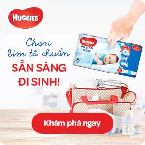 Chọn bỉm tã chuẩn - Sẵn sàng đi sinh