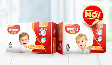 Tã quần cao cấp HUGGIES® GOLD