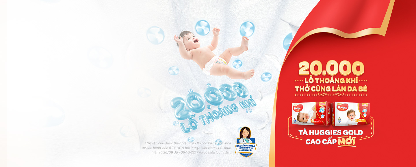 Tã quần cao cấp Huggies Gold