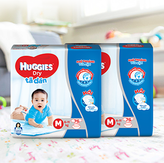 Tã dán Huggies