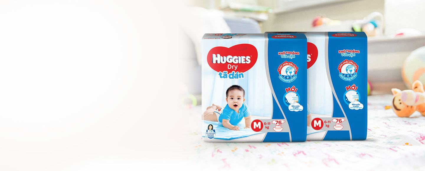 Tã dán Huggies