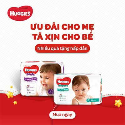 Ưu đãi cho mẹ tã xịn cho bé