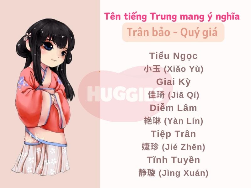 Tên Hay Tiếng Trung: Gợi Ý Những Tên Đẹp Và Ý Nghĩa Cho Bé