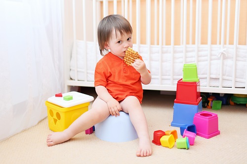 Biểu đồ biểu hiện việc tập cho bé tự đi vệ sinh