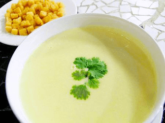 Món ăn cho bé: Súp khoai tây phômai