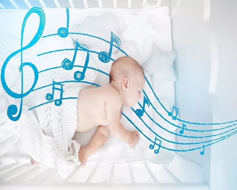 Nhạc hát ru bé ngủ có ý nghĩa quan trọng đến sức khỏe và trí tuệ
