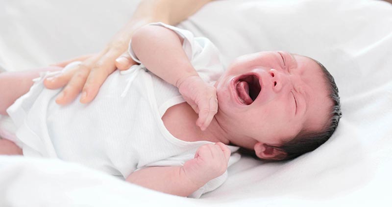 Nguyên nhân trẻ khóc đêm 