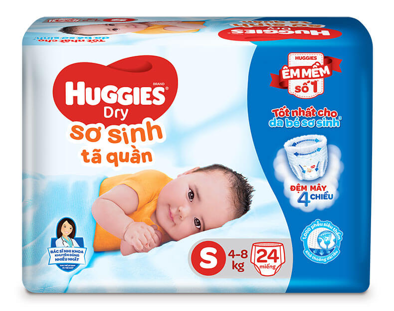 Bỉm Tã quần Huggies size M 54 miếng cho bé 6 11kg Kids Plaza #5 Bỉm Tã quần Huggies size M 54 miếng cho bé 6 11kg Kids Plaza