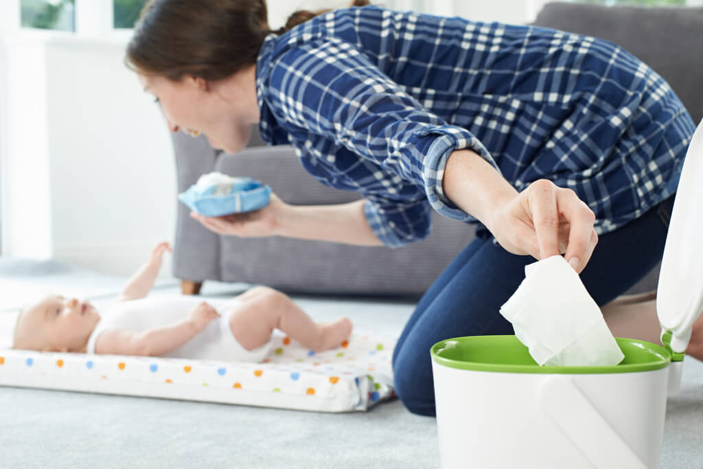Khăn ướt tiện dụng, lau chùi hiệu quả nên được rất nhiều mẹ bỉm sữa yêu thích 