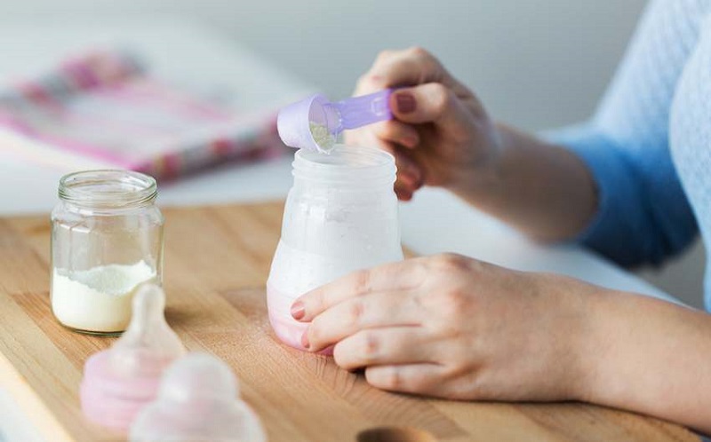 hướng dẫn pha sữa công thức
