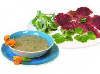 Cách nấu bột gan rau dền bổ dưỡng