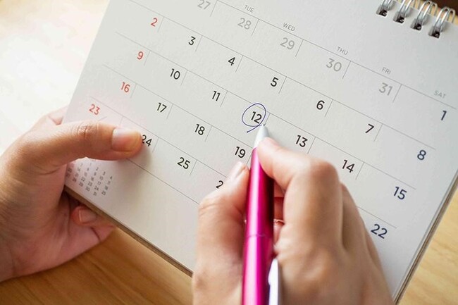 Hết kinh bao nhiêu ngày rụng trứng tùy thuộc vào độ dài và độ ổn định chu kỳ kinh nguyệt