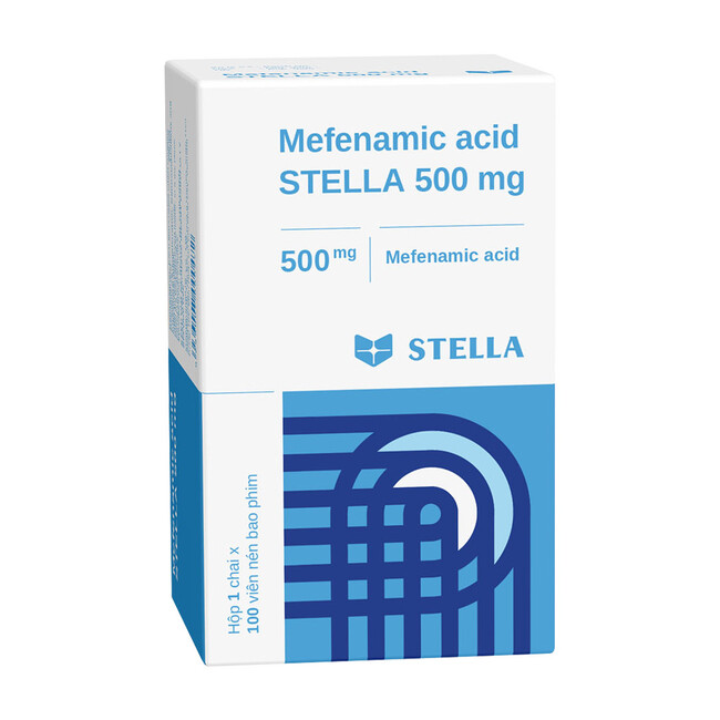 Thuốc giảm đau bụng kinh Mefenamic Acid STELLA