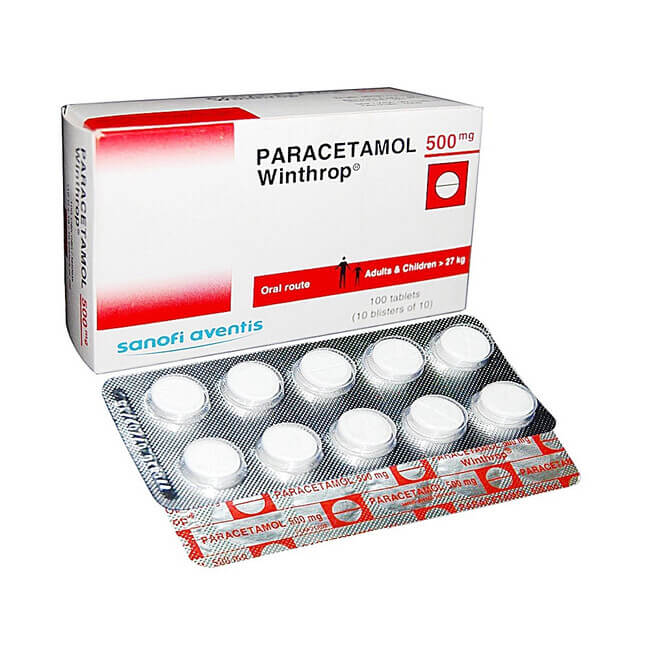 Thuốc giảm đau bụng kinh Paracetamol