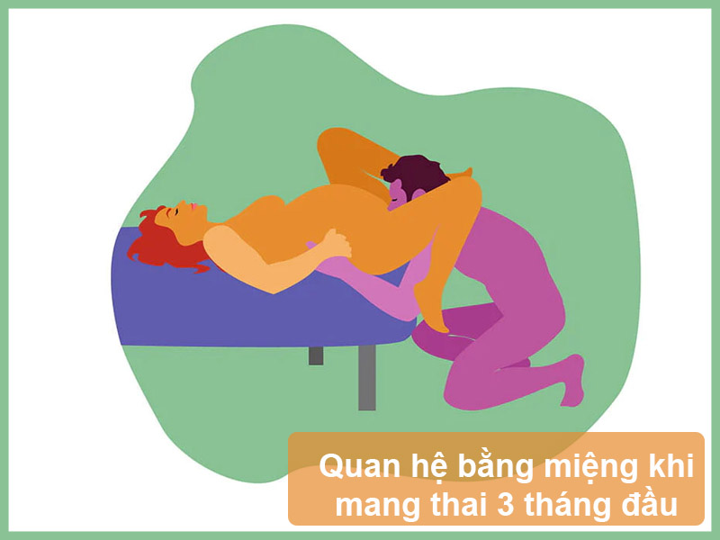Quan hệ bằng miệng khi mang thai 3 tháng đầu