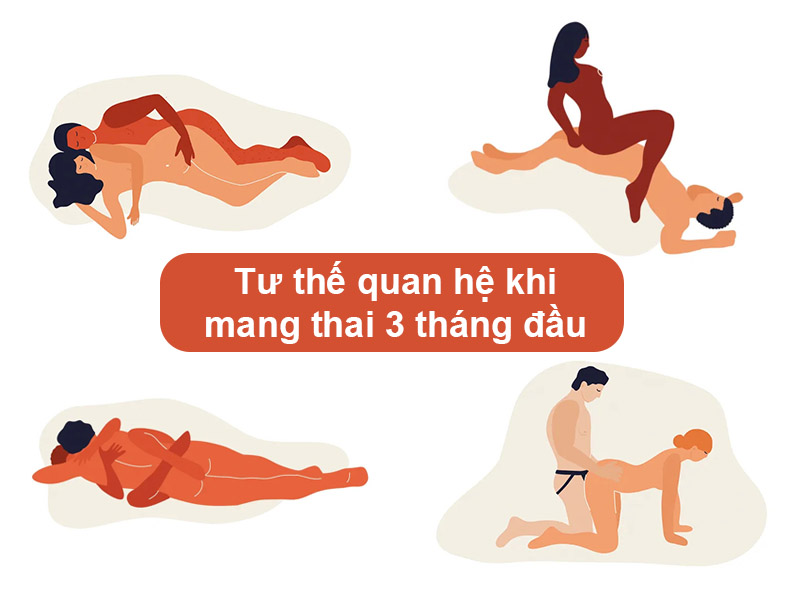 Tư thế quan hệ khi mang thai 3 tháng đầu