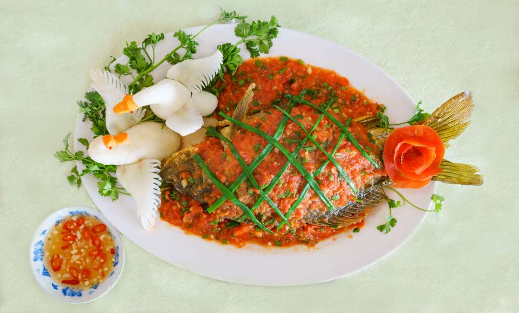Cá chép sốt cà chua - Món ngon dễ làm - HUGGIES® Việt Nam
