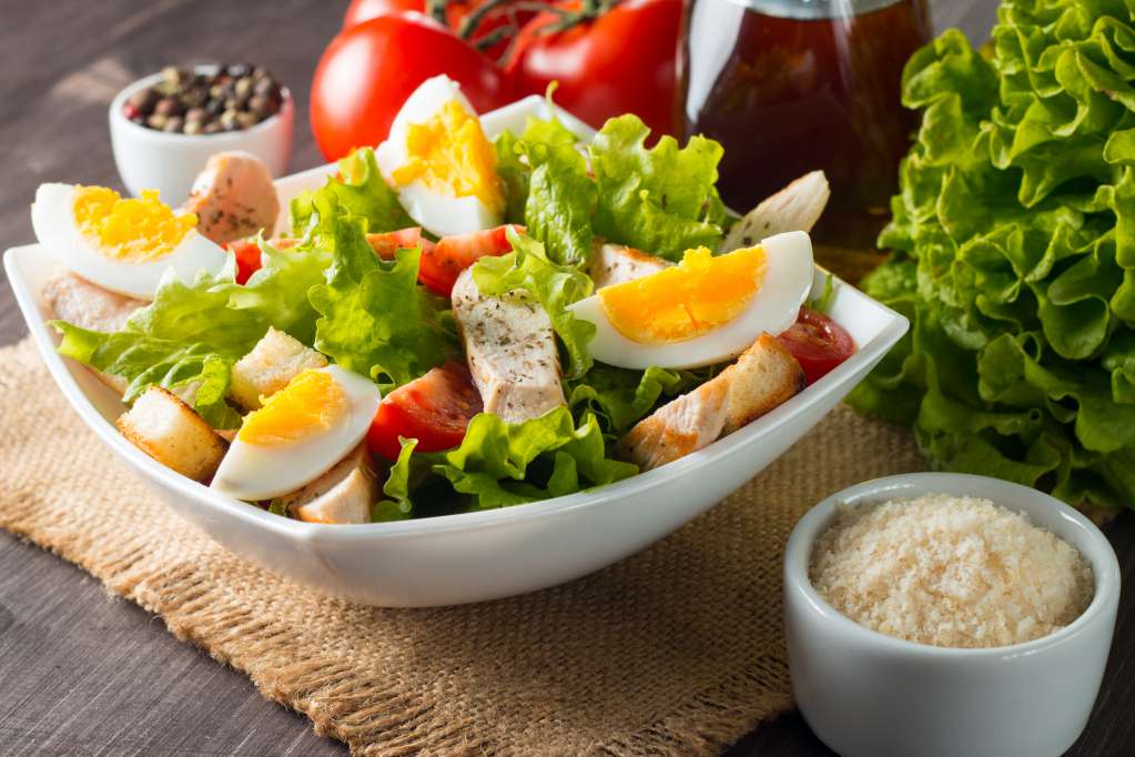 Salad trứng ngỗng