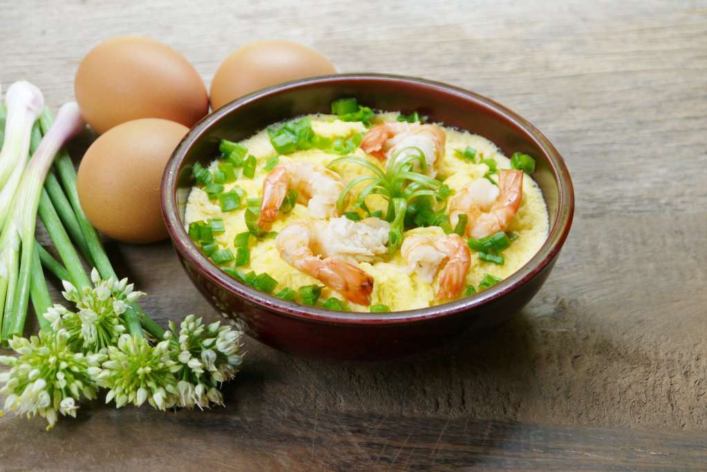 Trứng hấp cũng là một món ăn tốt và nhiều dinh dưỡng