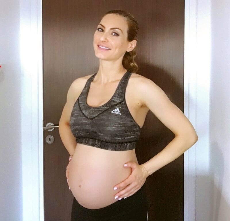 Mẹ bầu nên chú ý chăm sóc cơ thể khi mang thai tuần 34