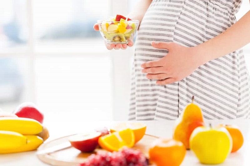 dinh dưỡng bà bầu 38 tuần tuổi