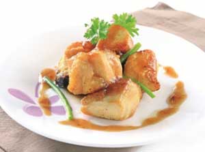 Gà lúc lắc sốt me - hình ảnh