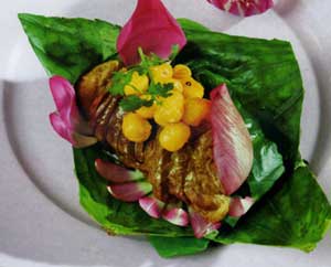 Vịt hấp hoa sen - h3