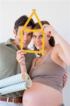 Ba mẹ trang trí phòng cho bé