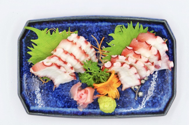 Sashimi bạch tuộc