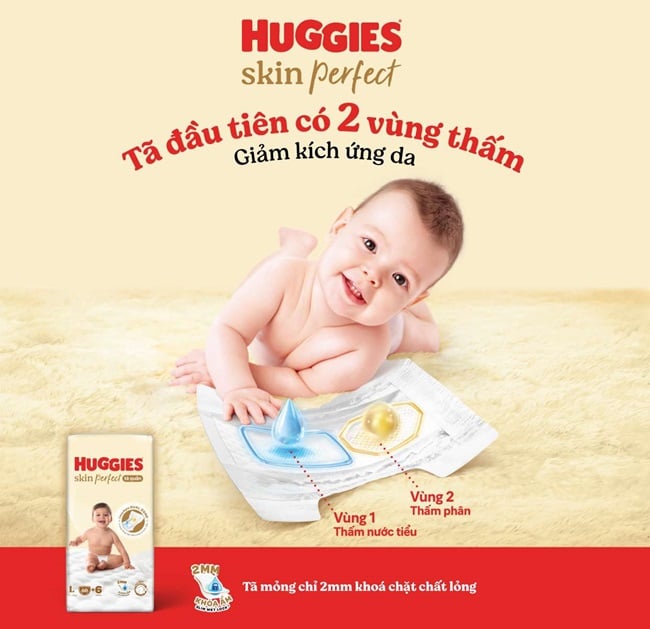  Tã quần Huggies Skin Perfect