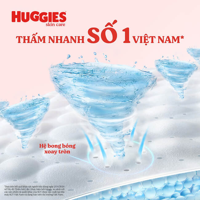 Tã quần Huggies Skin Care Tràm Trà Tự Nhiên