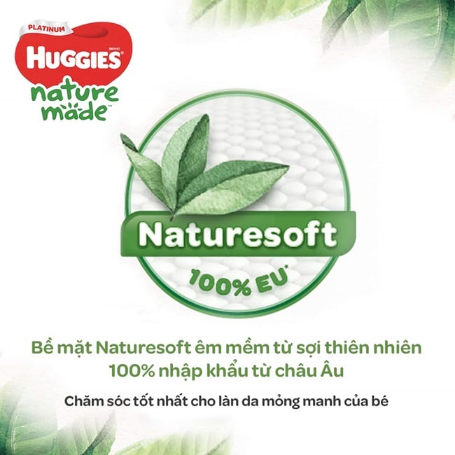  Tã quần cao cấp Huggies Platinum Nature Made
