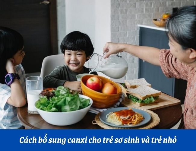 Sữa là một trong những thực phẩm rất giàu canxi