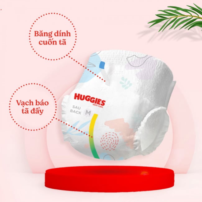 tã bỉm cho trẻ sơ sinh có thiết kế vạch báo tã đầy tiện lợi