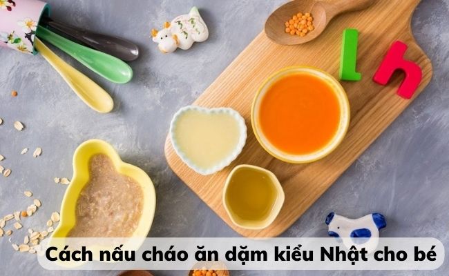 Cách nấu cháo cho thực đơn bé ăn dặm kiểu Nhật đơn giản