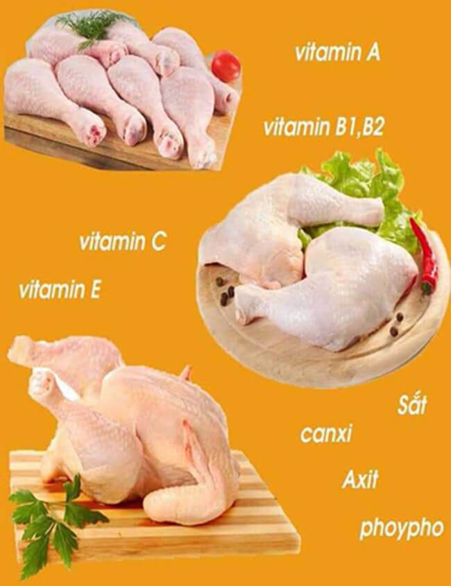 Nguồn dinh dưỡng dồi dào từ thịt gà cho bé