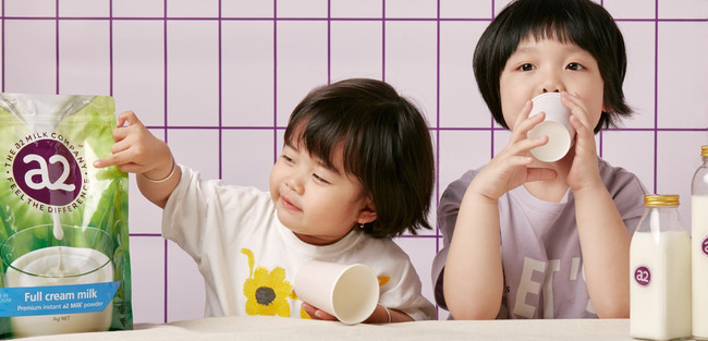 Sữa A2 cho bé mấy tuổi