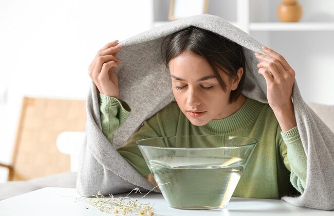 Xông hơi nước khoang mũi