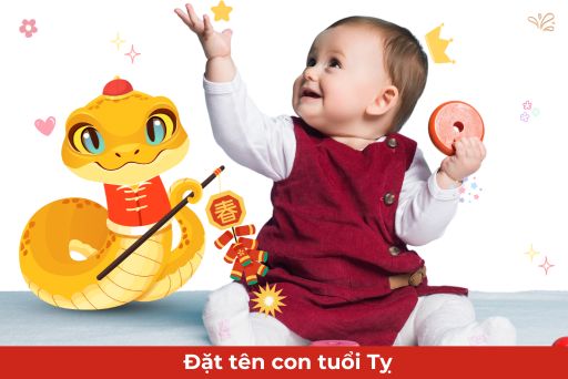 đặt tên con tuổi tỵ thumb