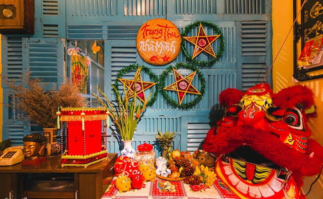 Mâm cỗ Trung thu