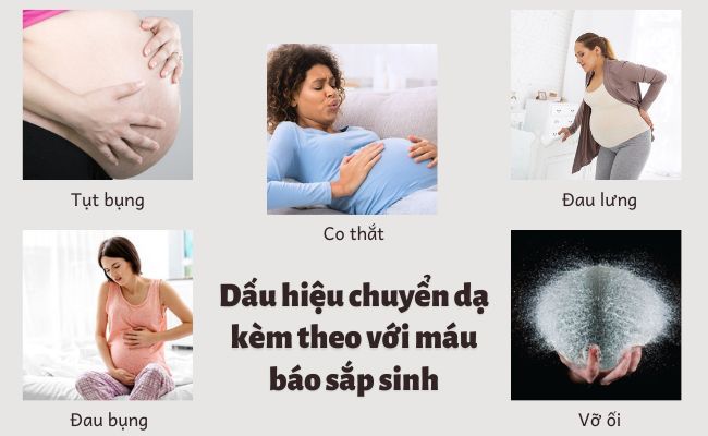 Những dấu hiệu sắp sinh khác trong cuối thai kỳ