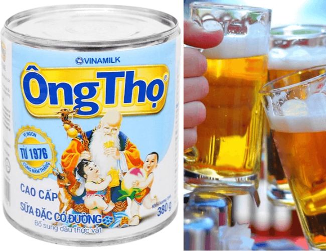 Sữa ông thọ và bia giúp mẹ nhiều sữa