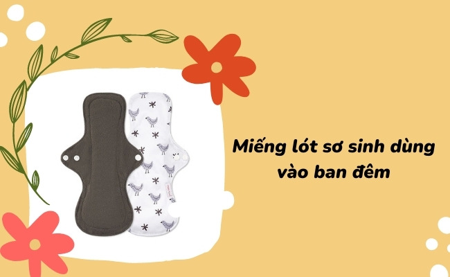 Miếng lót sơ sinh dùng vào ban đêm