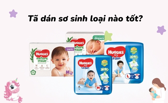 Tiêu chí lựa chọn miếng lót sơ sinh, tã dán tốt cho trẻ