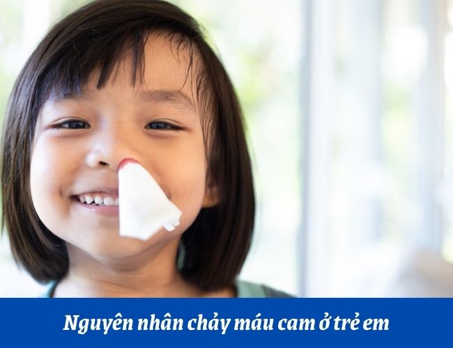 Thường xuyên tiếp xúc với không khí khô là nguyên nhân gây nên chảy máu cam ở trẻ em