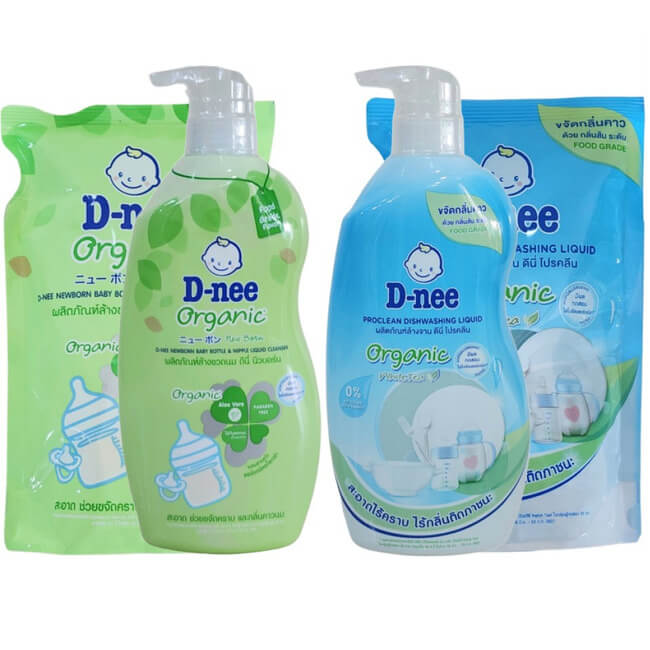 Nước rửa bình sữa Dnee 
