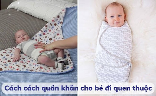 Hướng dẫn các cách quấn khăn cho bé mẹ nên biết