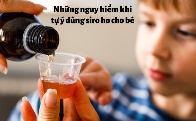 Lạm dụng siro ho cho trẻ sẽ có nguy cơ dị ứng và ngộ độc do thành phần của thuốc gây ra