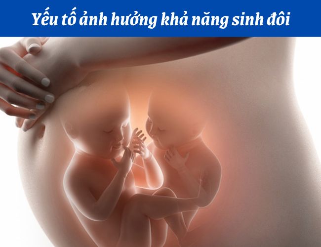 Độ tuổi của mẹ là một trong những yếu tố giúp mang song thai