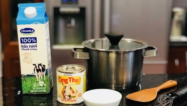 nguyên liệu làm sữa chua uống tại nhà